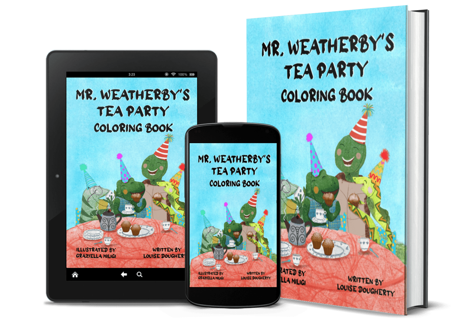 Mr. Whetherby's Tea Party Coloring Book